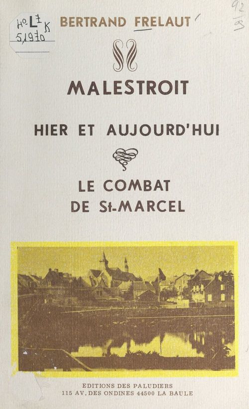 ebook cover of Malestroit, hier et aujourd'hui, by Bertrand Frelaut