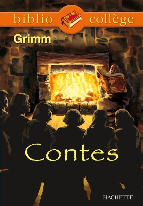 Couverture ebook de Bibliocollège - Contes, Grimm, de Frères Grimm, Marie-Hélène Robinot-Bichet