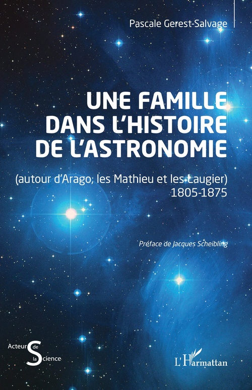 Couverture ebook de Une famille dans l´histoire de l´astronomie, de Pascale Gerest-Salvage