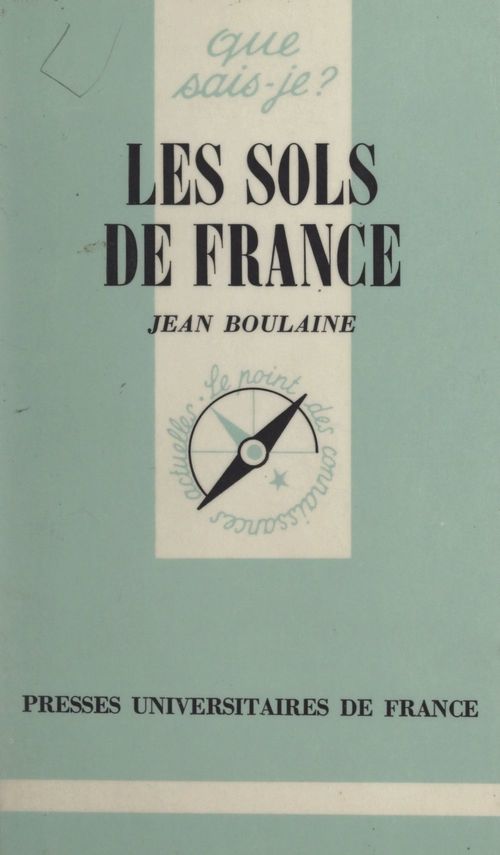 ebook cover of Les sols de France, by Jean Boulaine