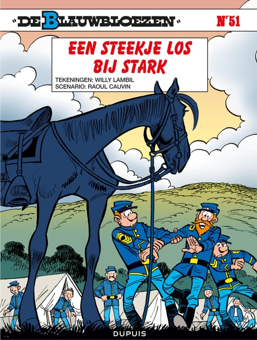 ebook cover of Een steekje los bij Stark, by Cauvin