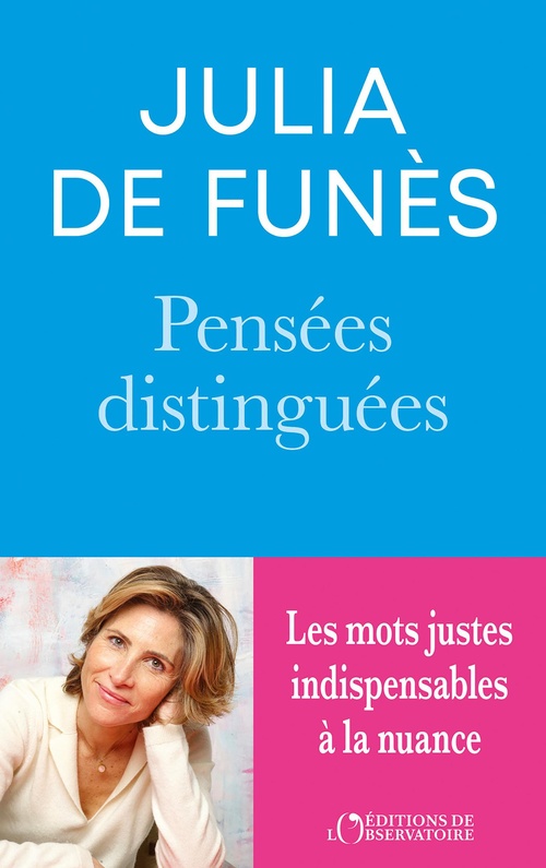 Couverture ebook de Pensées distinguées, de Julia de Funès