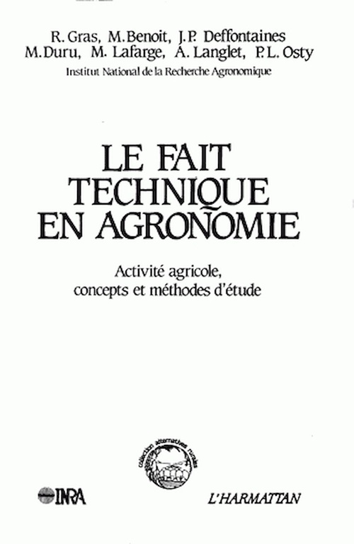 ebook cover of Fait technique en agronomie, by Raymond Gras
