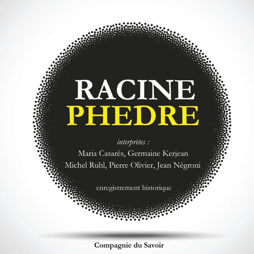 audiobook cover of Phèdre de Racine, by Jean Racine