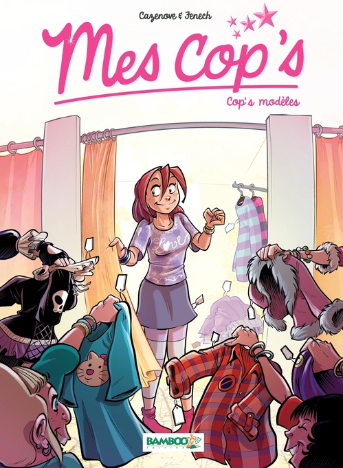 Couverture ebook de Mes Cops - Tome 3 - Cop's modèles, de Christophe Cazenove, Philippe Fenech