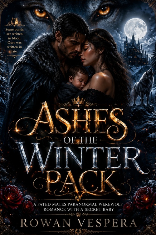 ebook cover of ASHES OF THE WINTER PACK, by Rowan Vespera