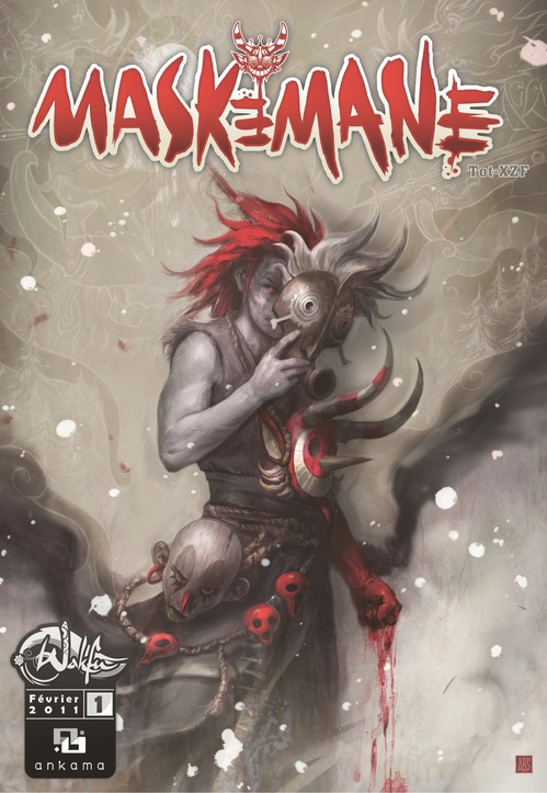 Couverture ebook de Maskemane - Tome 1, de Tot, Xzf
