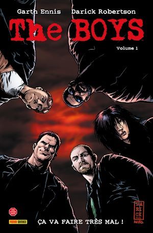 ebook cover of The Boys T01, by Garth Ennis, Darick Robertson