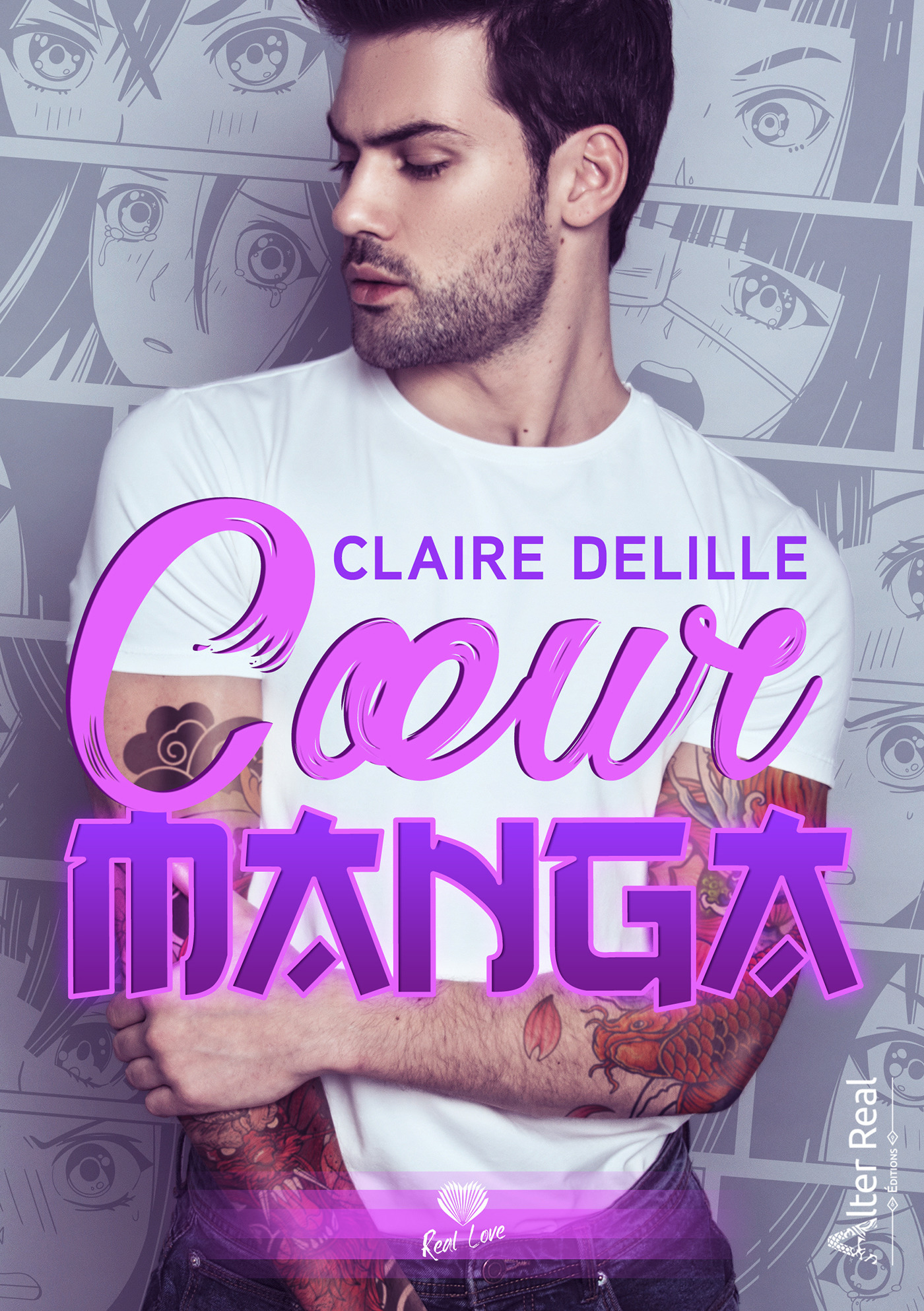 ebook cover of Coeur manga, by Claire Delille
