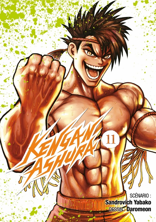 Couverture ebook de Kengan Ashura - Tome 11 - Kengan Ashura, de Sandrovich Yabako