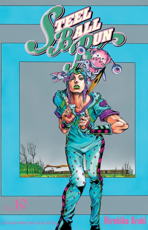 ebook cover of Jojo's - Steel Ball Run T19, by Hirohiko Araki