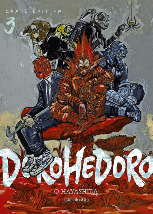 Couverture ebook de Dorohedoro T03 - Chaos Edition, de Q Hayashida