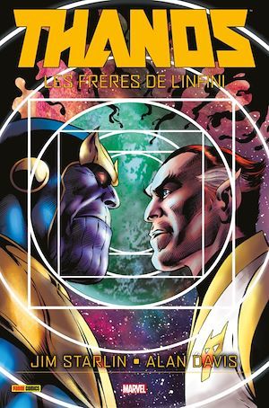 ebook cover of Thanos - Les frères de l'infini, by Jim Starlin, Alan Davis