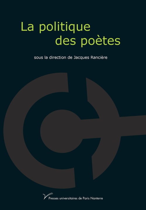 Couverture ebook de La politique des poètes, de