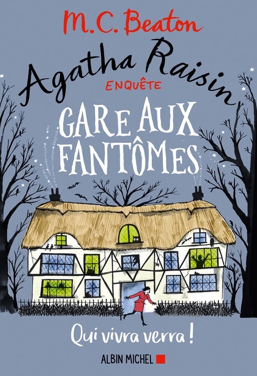 Couverture ebook de Agatha Raisin enquête 14 - Gare aux fantômes, de M. C. Beaton