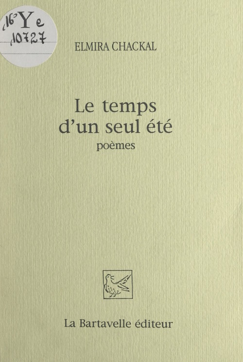 Couverture ebook de Le temps d'un seul été, de Elmira Chackal