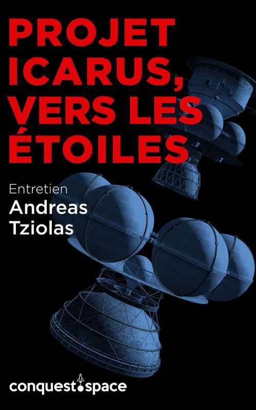 Couverture ebook de Projet Icarus, vers les étoiles, de Etienne Tellier