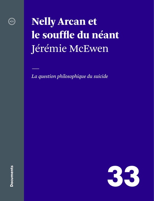 Couverture ebook de Nelly Arcan et le souffle du néant, de Jérémie McEwen