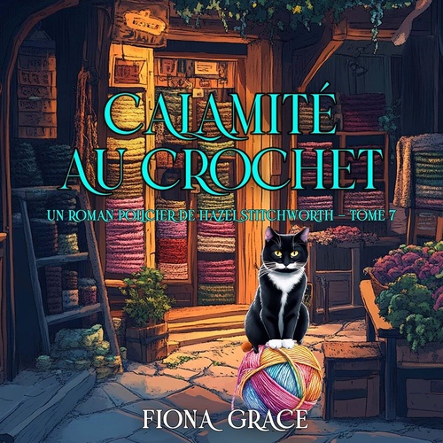 Couverture audiobook de Calamité au crochet (Un roman policier de Hazel Stitchworth - tome 7), de Fiona Grace
