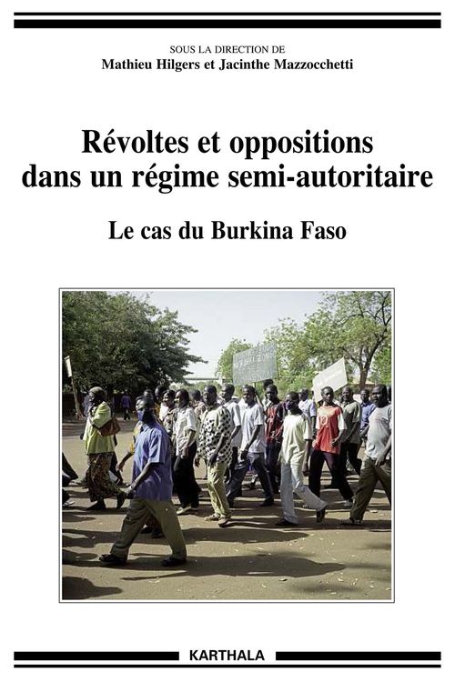 ebook cover of Révoltes et oppositions dans un régime semi-autoritaire, by Jacinthe Mazzocchetti, Mathieu Hilgers