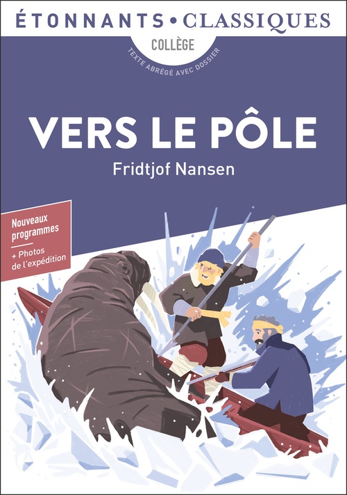 Couverture ebook de Vers le pôle, de Fridtjof Nansen
