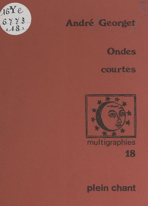 ebook cover of Ondes courtes, by Andre Georget