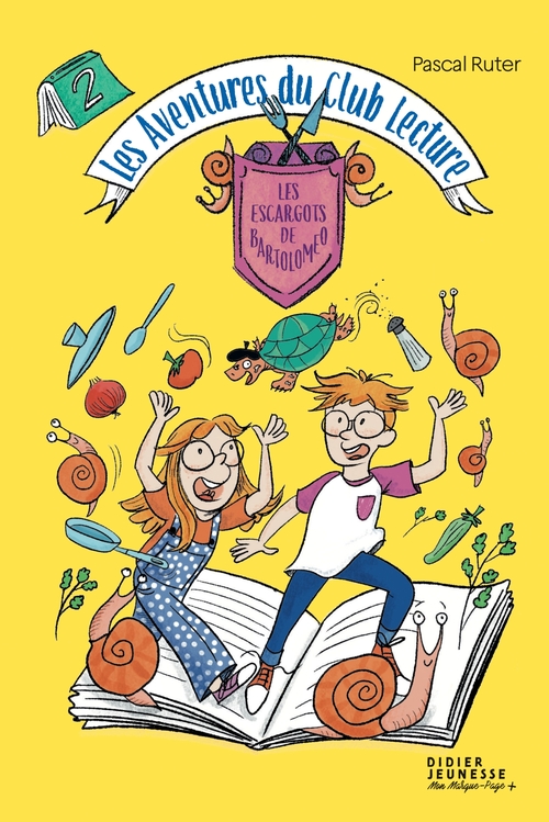 ebook cover of Les Aventures du Club Lecture - tome 2, by Pascal Ruter, Maria Serrano