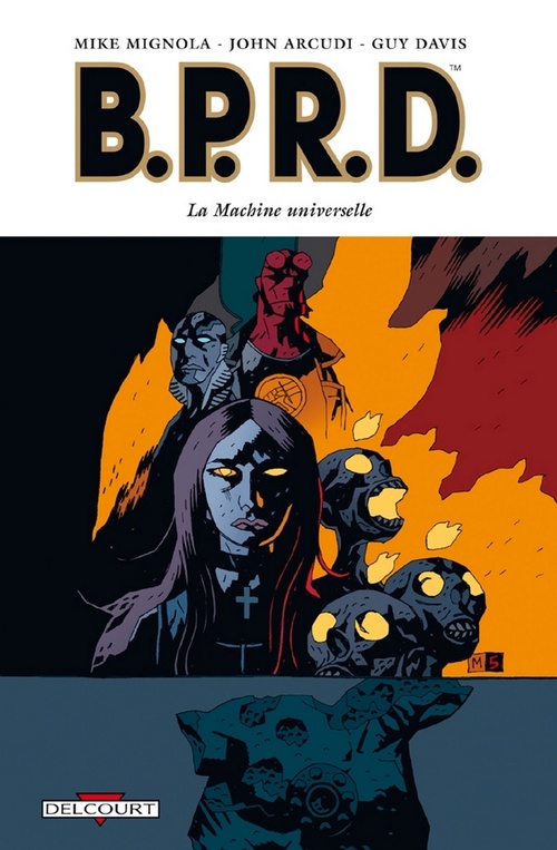 ebook cover of BPRD T06 - La Machine universelle, by John Arcudi, Guy Davis, Mike Mignola