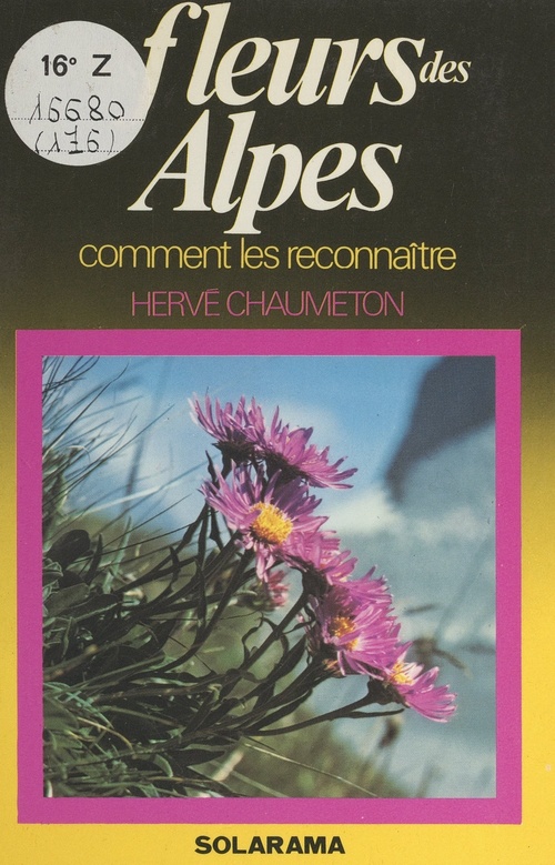 ebook cover of Les fleurs des Alpes, by Hervé Chaumeton