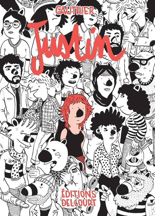 Couverture ebook de Justin, de Gauthier