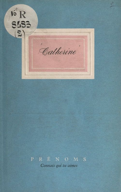 Couverture ebook de Catherine, de Jeanine Delpech
