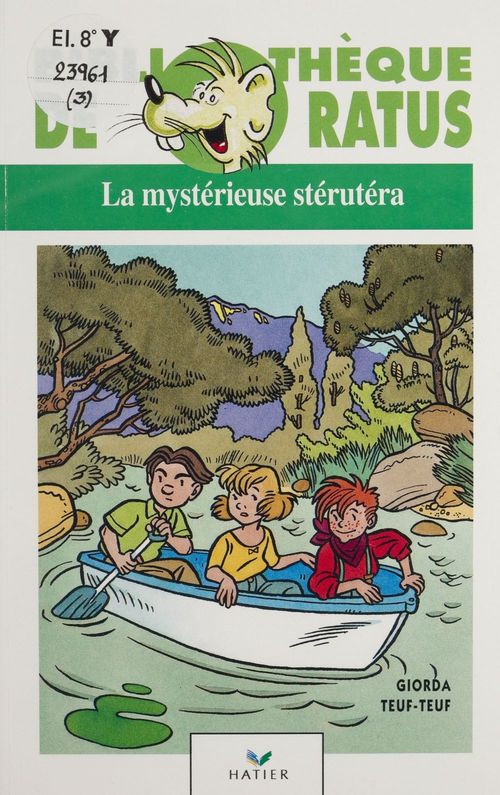 Couverture ebook de La Mystérieuse Stérutéra, de Giorda, Teuf-Teuf