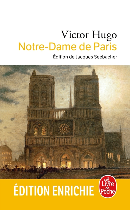 ebook cover of Notre-Dame de Paris, by Victor Hugo