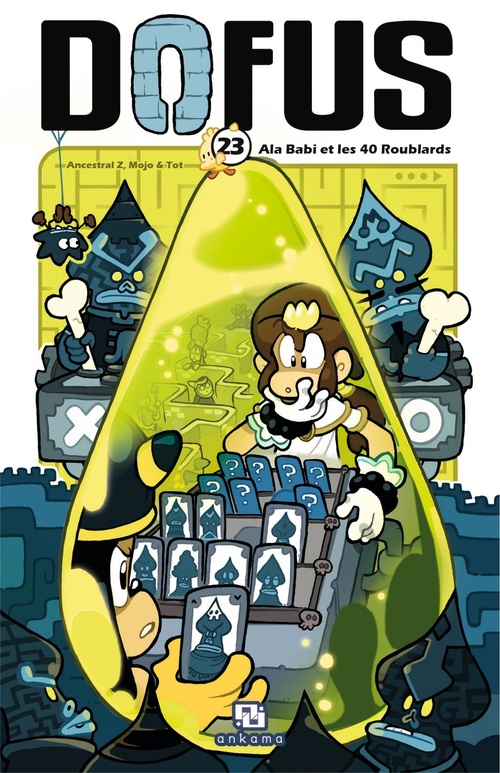 ebook cover of Dofus Manga - Tome 23 - Ala Babi et les 40 Roublards, by Tot