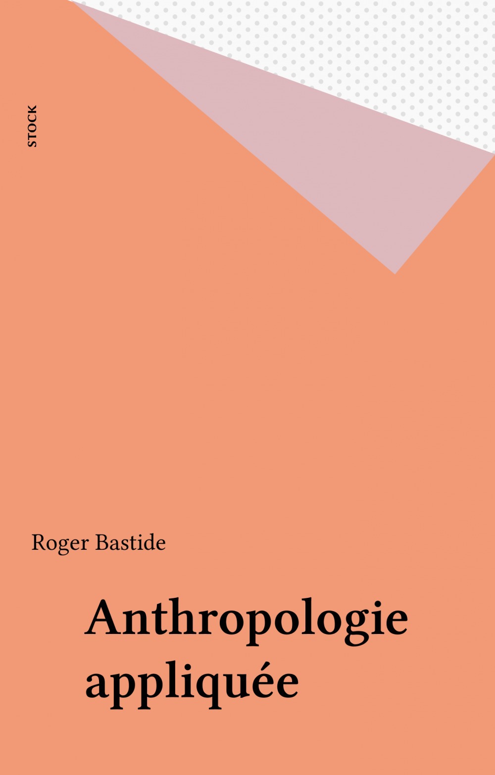 Couverture ebook de Anthropologie appliquée, de Roger Bastide