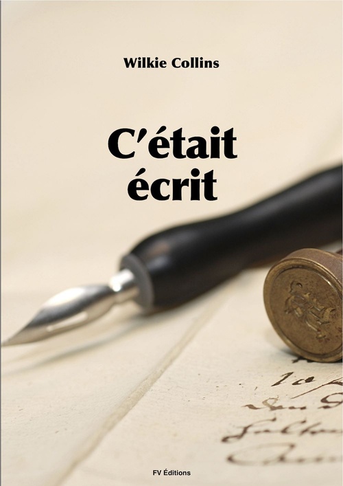 ebook cover of C'était écrit, by Wilkie Collins