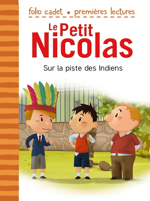 Couverture ebook de Le Petit Nicolas (Tome 26) - Sur la piste des Indiens, de Emmanuelle Lepetit