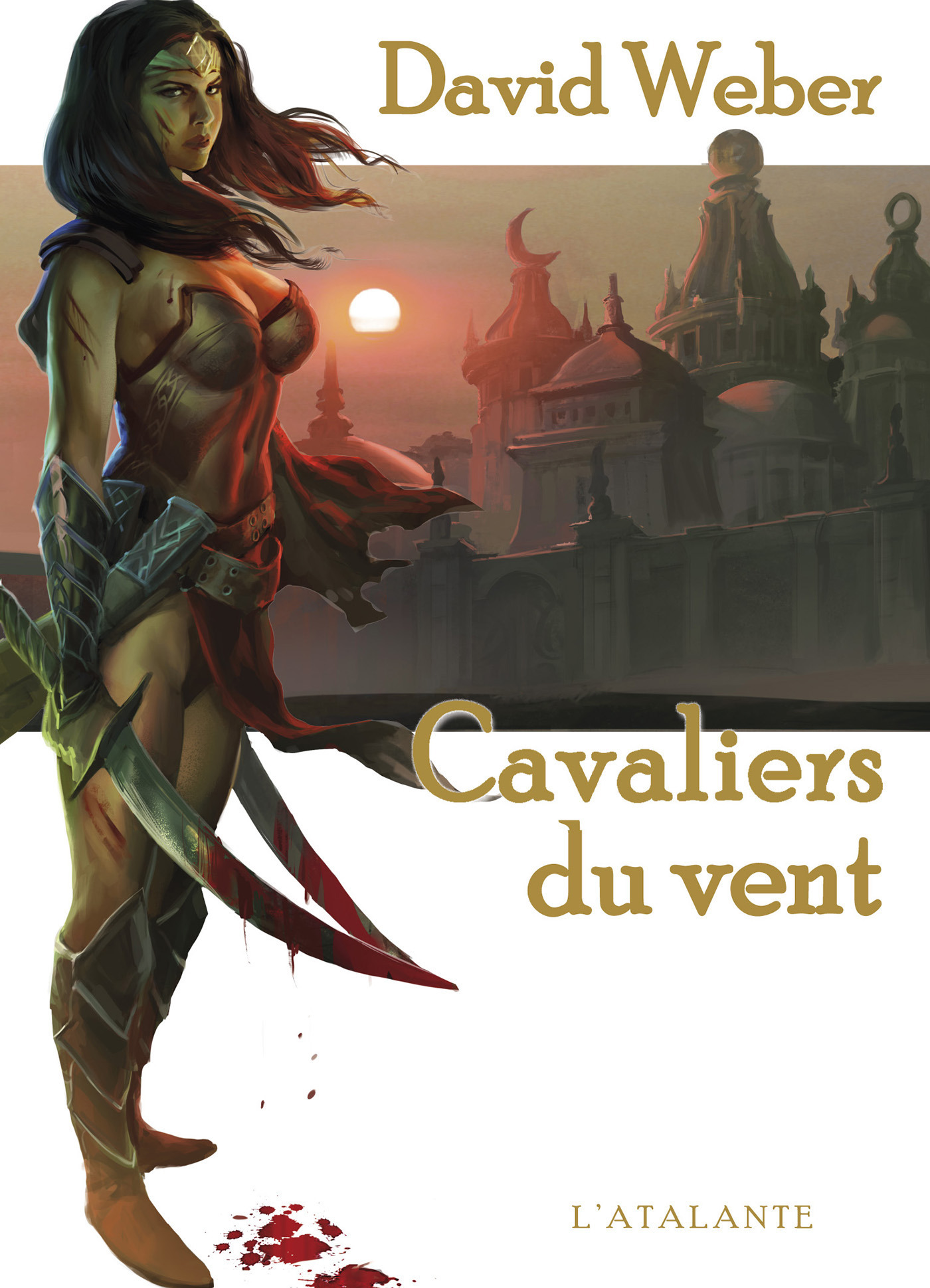 ebook cover of Cavaliers du vent, by David Weber
