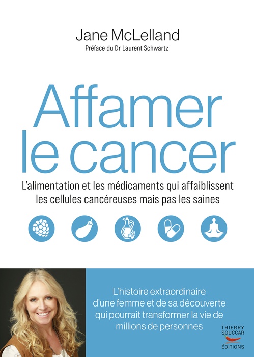 Couverture ebook de Affamer le cancer, de Jane McLelland