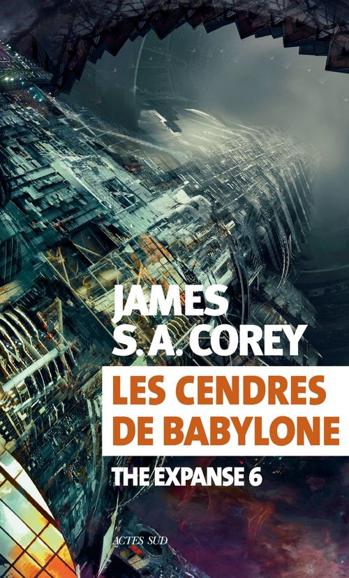 Couverture ebook de Les cendres de Babylone, de James S. A. Corey
