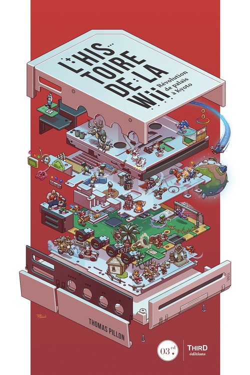 ebook cover of L'histoire de la Wii, by Thomas Pillon