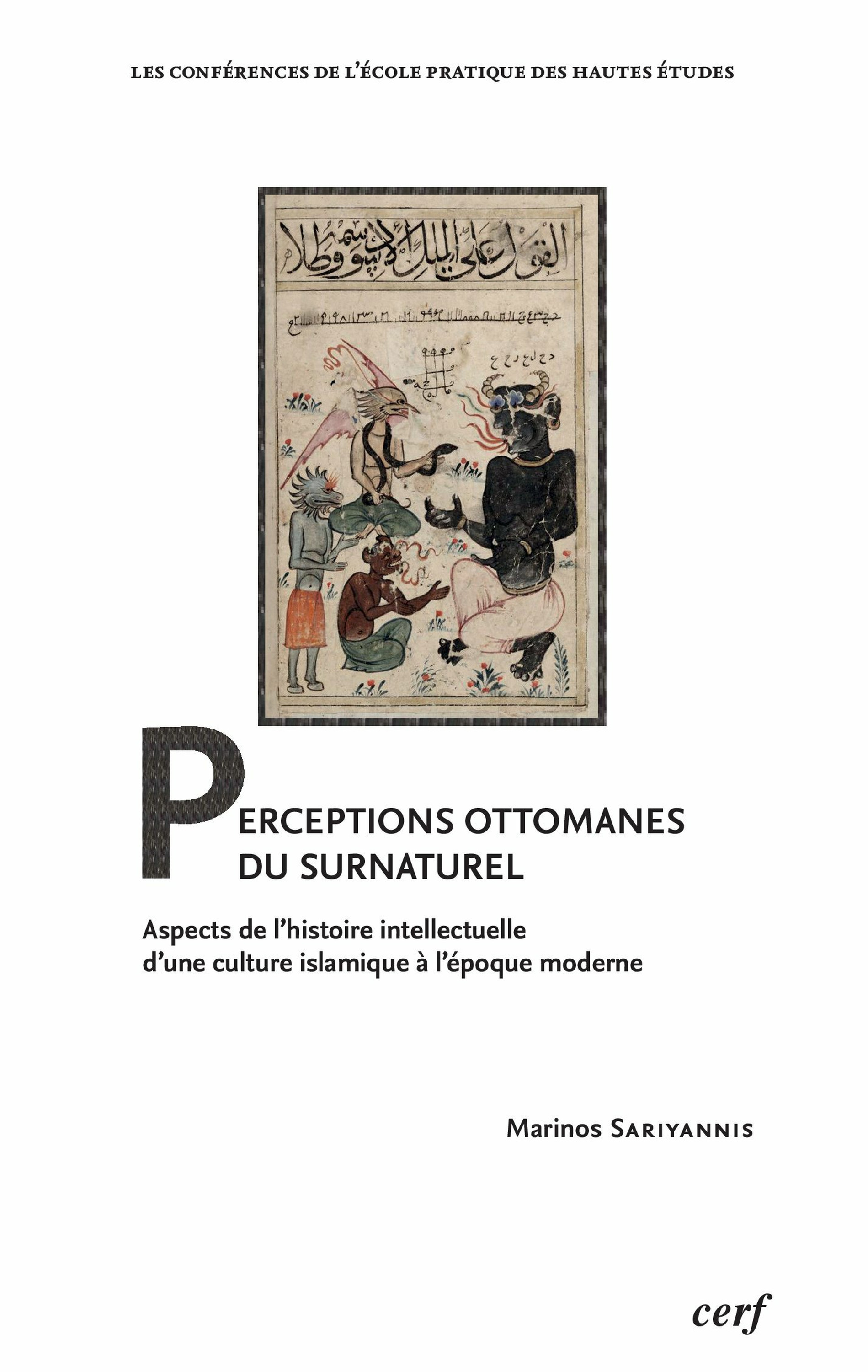Couverture ebook de Perceptions ottomanes du surnaturel, de Marinos Sariyannis