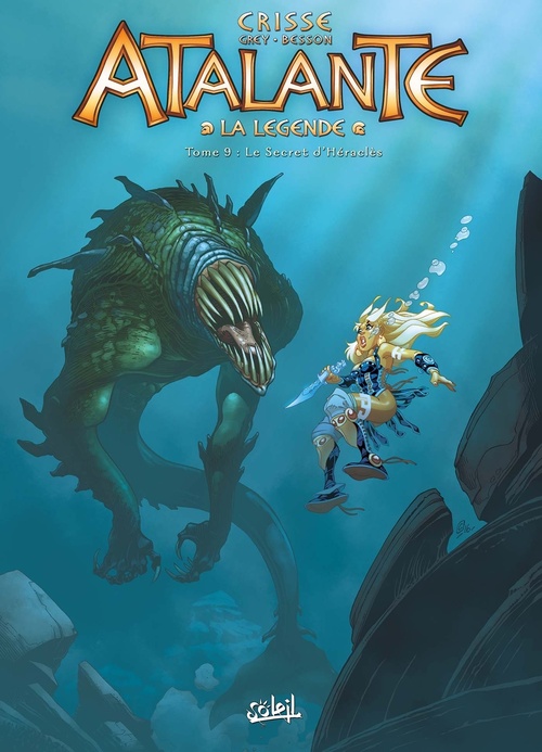 Couverture ebook de Atalante T09 - Le Secret d'Héraclès, de Didier Crisse