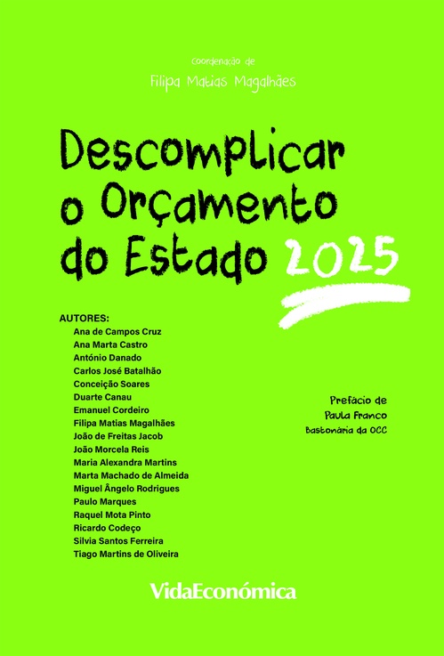 ebook cover of Descomplicar o Orçamento do Estado 2025 Descomplicar o Orçamento do Estado 2025, by Filipa Matias Magalhães