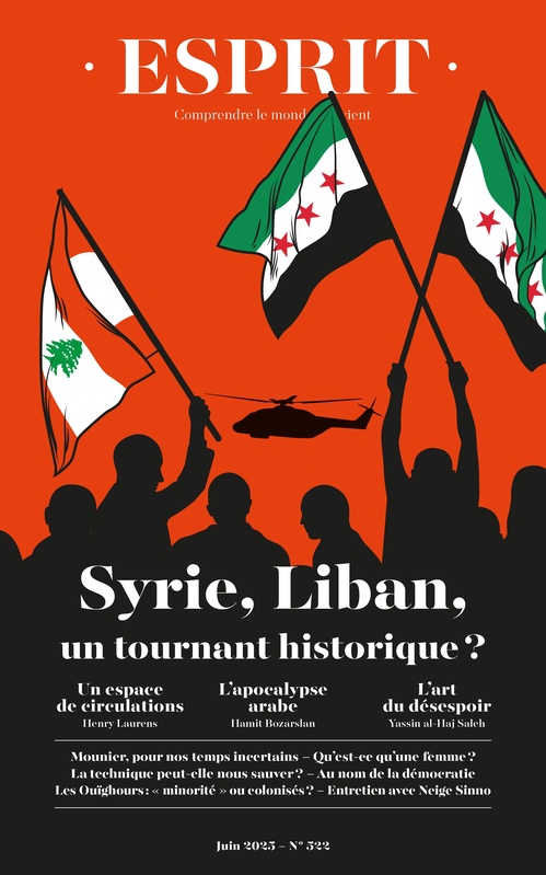 Couverture ebook de Esprit - Syrie, Liban, un tournant historique ?, de Collectif