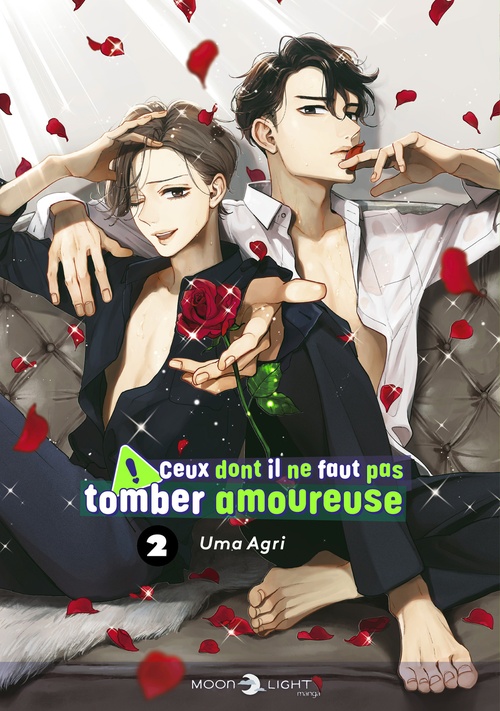 Couverture ebook de Ceux dont il ne faut pas tomber amoureuse T02, de Agri Uma