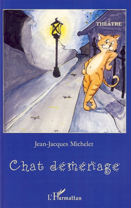 Couverture ebook de Chat déménage, de Jean-Jacques Michelet