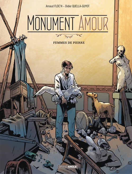 Couverture ebook de Monument Amour - Tome 2 - Femmes de pierre, de Didier Quella-Guyot, Arnaud Floc'h