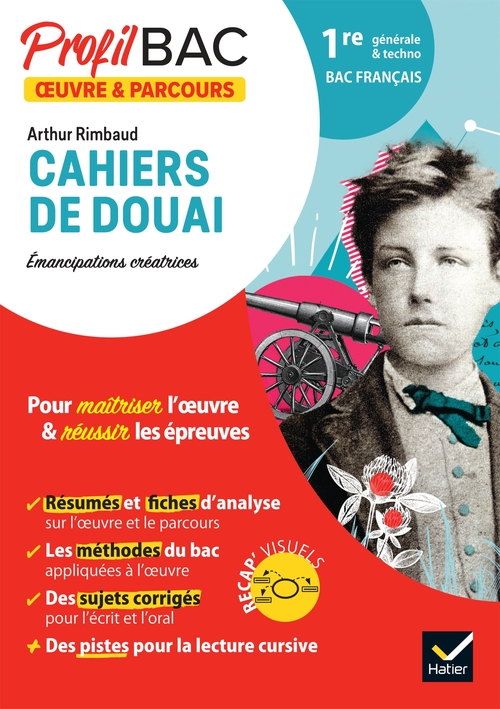 Couverture ebook de Profil - Rimbaud, Cahiers de Douai (Bac de français 2027), de Florian Pennanech