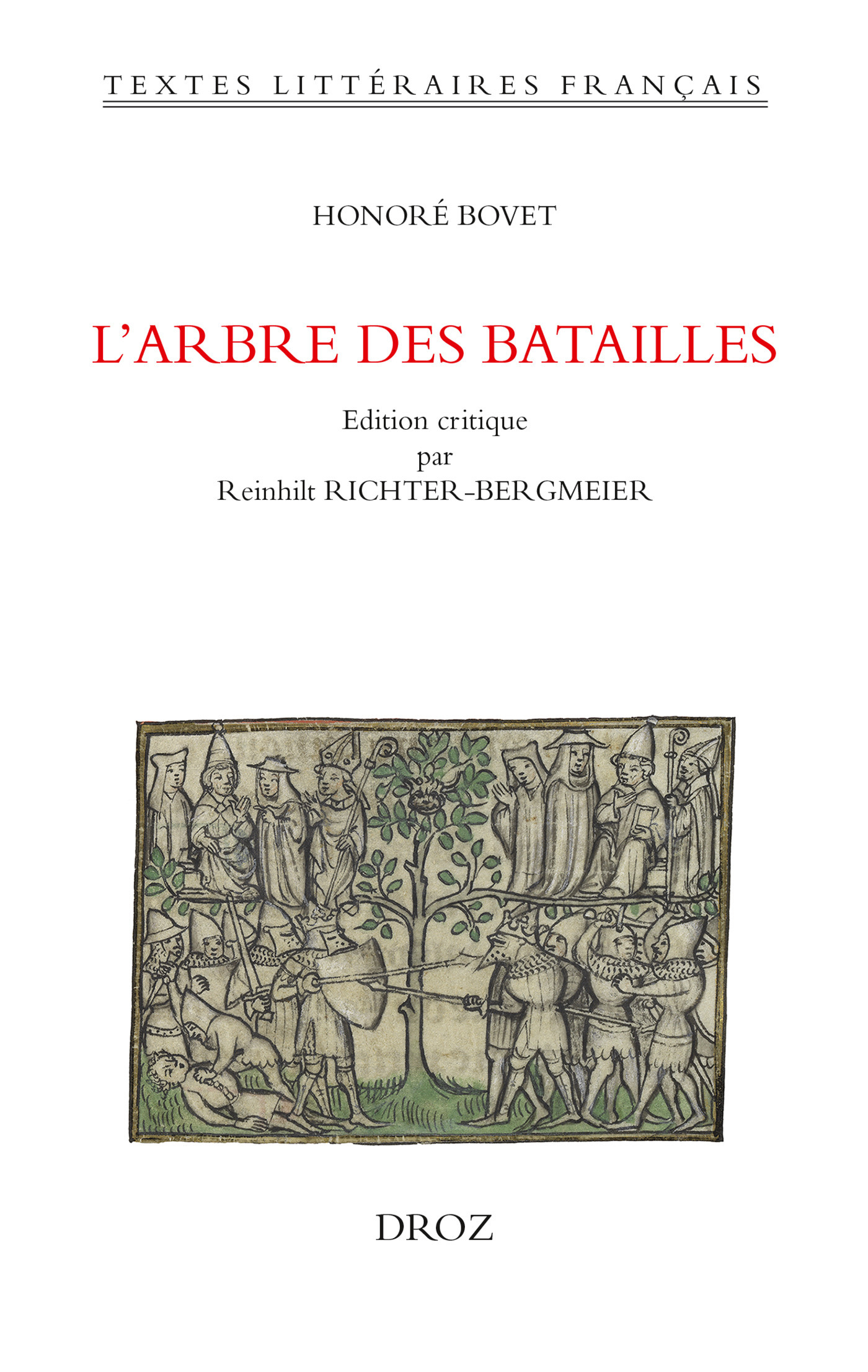 Couverture ebook de L'arbre des batailles, de Reinhilt Richter-Ber